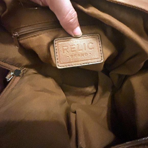 Relic Brand Collection Brown Leather Purse Handbag Shoulder bag Great condition - Picture 2 of 16